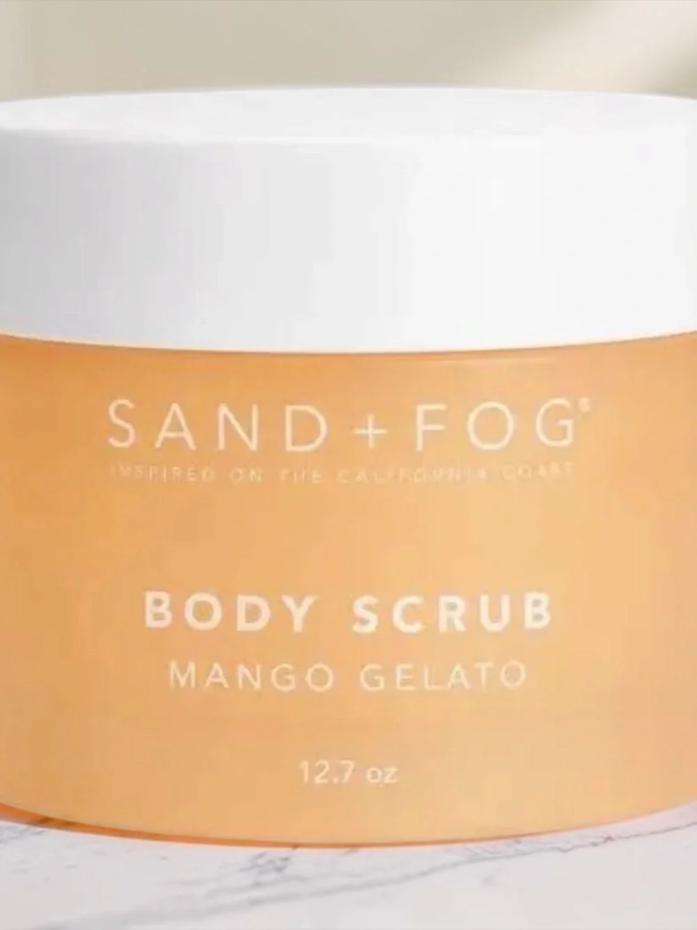 Sand + Fog Mango Gelato Body Scrub — 12.7oz
